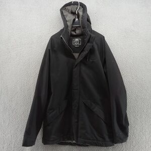 Nike Jacket Mens Large Black Full Zip Storm‎ Fit Windrunner Streetwear 614651*